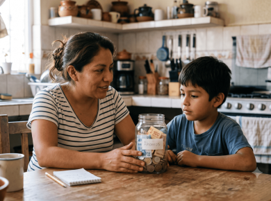 Ahorro-familiar-enseñar-hijos