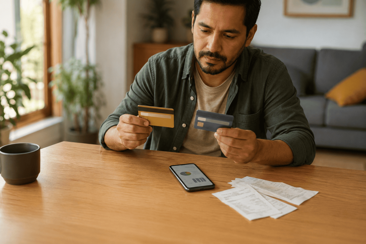 Tarjetas de crédito departamentales vs bancarias