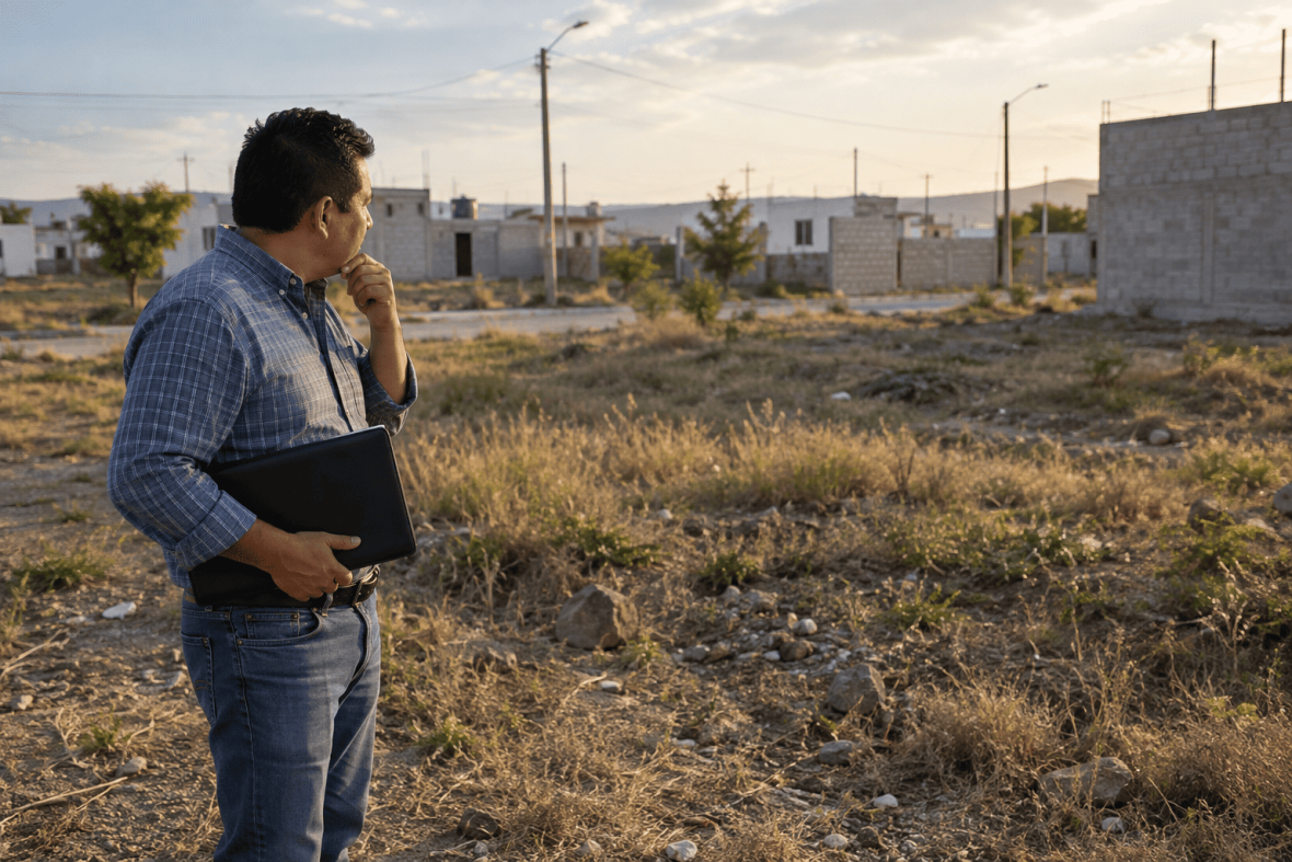 Crédito para comprar un terreno en México