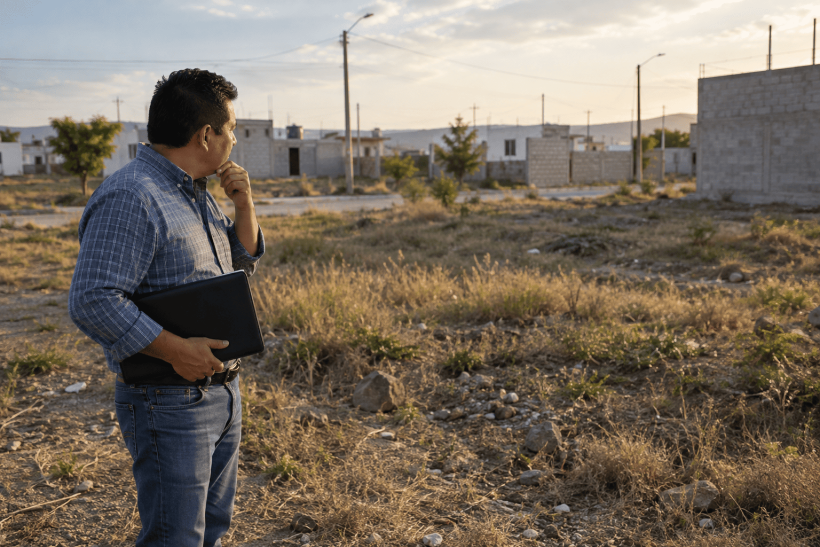 Crédito para comprar un terreno en México